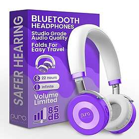 Puro Sound Labs JuniorJam Plus Volymbegränsande Hörlurar för Barn Bluetooth