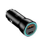 Blue Star Billaddare 25W USB-C PD QC 3,0 AFC PPS Svart