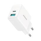 Joyroom JR-TCF21 Snabbladdare 20W USB-C/USB-A PD/QC 3,0