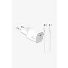 Celly UPTC1USBC25WCTC GaN 1 x USB-C PD 25W + USB-C Kabel