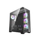 Darkflash DS900 Air + 7 ARGB (Black/Transparent)