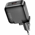 Awei PD55-EU 1xUSB-C 1xUSB-A PD55-EU GaN 65W