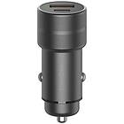 Energea Billaddare 38W 1xUSB-C 1xUSB-A PD-QC3.0