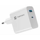 Natec NUC-2144 GaN USB-C 65W Snabbladdare