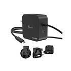 J5Create JUP25102V-N 102W GaN PD USB-C 2-portars laddare med utbytbara AC-kontakter