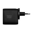 Native Union FAST-PD67-BLK-2CA GaN 2 x USB-C Nätadapter 67W