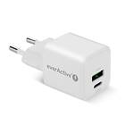 Everactive SC-330 GaN 1x USB 1x USB-C QC3.0 PD Väggladdare 20W
