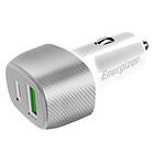 Energizer Ultimate D38WS Dubbel USB-C + USB-A PD + QC3.0 Billaddare 38W