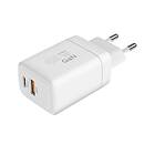 Krüger&Matz KM0856 GaN Väggladdare med Power Delivery och Quick Charge 45W