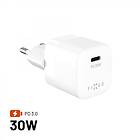 Fixed FIXCG30M-C-WH Mini GaN Laddare med USB-C-utgång och PD-stöd 30W