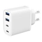 Gembird TA-UC-2A2C-PD40-01-W 4-port GaN USB snabb laddare 40W