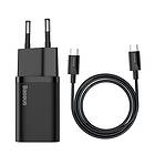 Baseus Super Si Quick Charger 1C 25W EU Sets