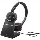 Jabra Evolve 75 MS Stereo with Stand Wireless On-ear Headset 7599-832-199