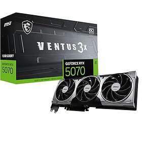 MSI GeForce RTX 5070 VENTUS 3X OC 12GB
