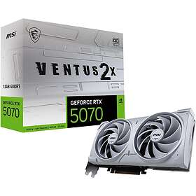 MSI GeForce RTX 5070 VENTUS 2X OC WHITE 12GB