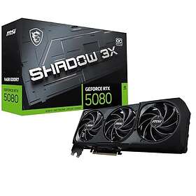 MSI GeForce RTX 5080 SHADOW 3X OC 16GB