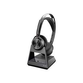 HP POLY Voyager Focus 2-M USB-C-C Headset USB-C/A Adapter Charging Stand 9T9J6AA