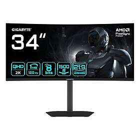 Gigabyte GS34WQCA 34" Ultravid Böjd WQHD