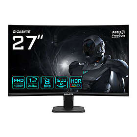 Gigabyte GS27FC2 27" Böjd Gaming Full HD VA 240Hz