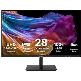 JAPANNEXT JN-I280UHD60F-P 28" 4K Ultra HD LCD