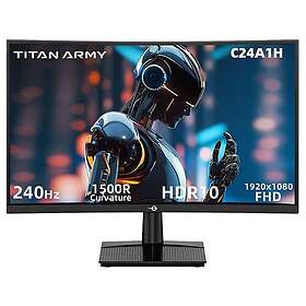 Titan Army C24A1H 23,6" Böjd VA 1500R Full HD 240Hz