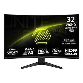 MSI MAG 325CQF 32" Böjd Gaming WQHD 180Hz