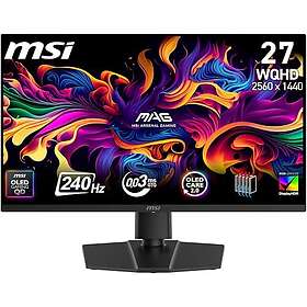MSI MAG 273QP QD-OLED X24 26,5" Spel WQHD 240Hz