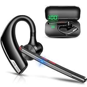 New Bee Handsfree Headset V5.2 Trådlöst Headset Dubbel ENC Brusreducering Over-ear