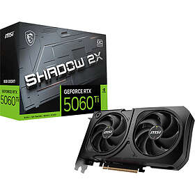 MSI GeForce RTX 5060 Ti Shadow 2X OC Plus 8Gt