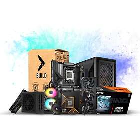 Elkjøp Build 370 BUILD 370 Ryzen 7 9700X 16GB RAM 1TB SSD RX 9070 XT