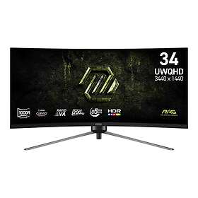 MSI MAG 345CQRF E20 34" Krökt Spel WQHD 200Hz