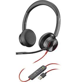 Poly Blackwire 8225 USB-A Stereo On-ear Headset 214406-01