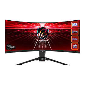 ASRock Phantom Gaming PG34WQ15R2B 34" Välvd WQHD VA 165Hz