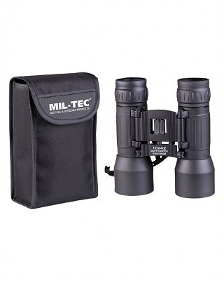 Mil-Tec Kikare 10x42 Svart