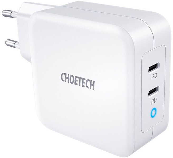 Choetech PD6008 USB C Charger PD 100W GaN Dual