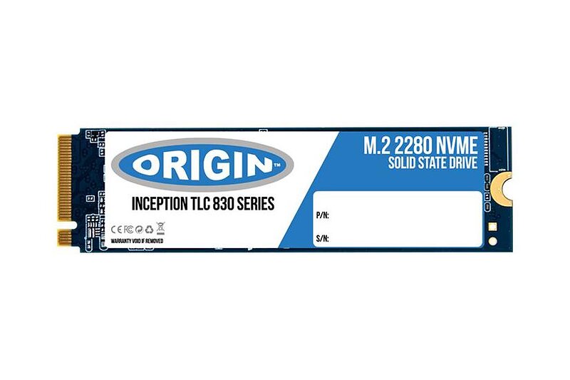Origin Storage Inception TLC830-serien NVMe M.2 2280 SSD 1TB