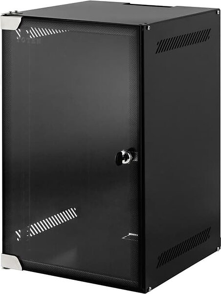 Toten 9u 280x310 Glasdörr Svart
