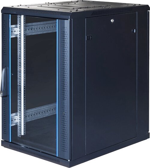 Toten G6 19" Rackskåp 18u 600x800 Glas/metalldörr
