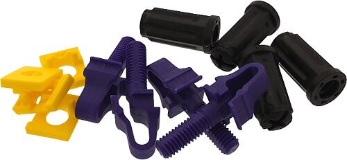 DirekTronik Rackstuds V2 Purple 100-pack P100
