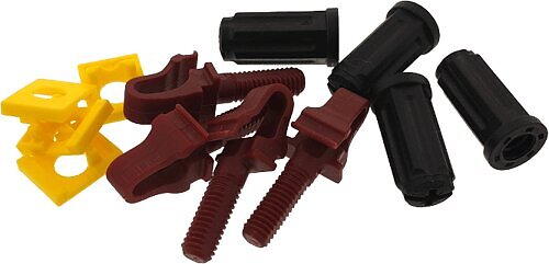 DirekTronik Rackstuds V2 Red/brown 100-pack R100