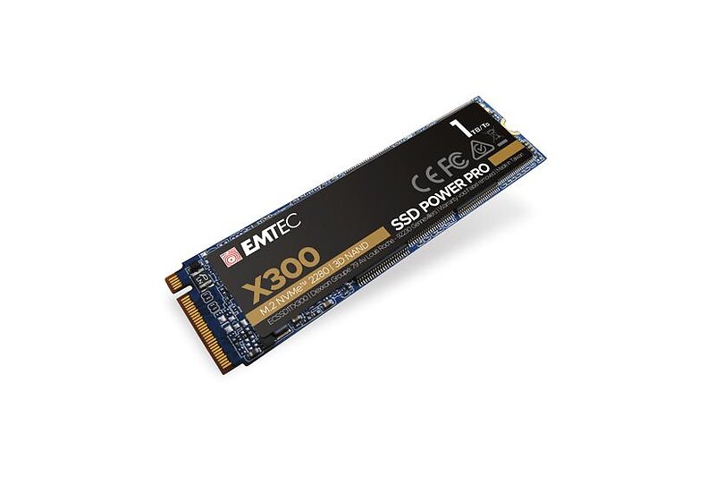 EMTEC X300 M.2 1 TB PCI Express 3,0 3D NAND NVMe (ECSSD1TX300)