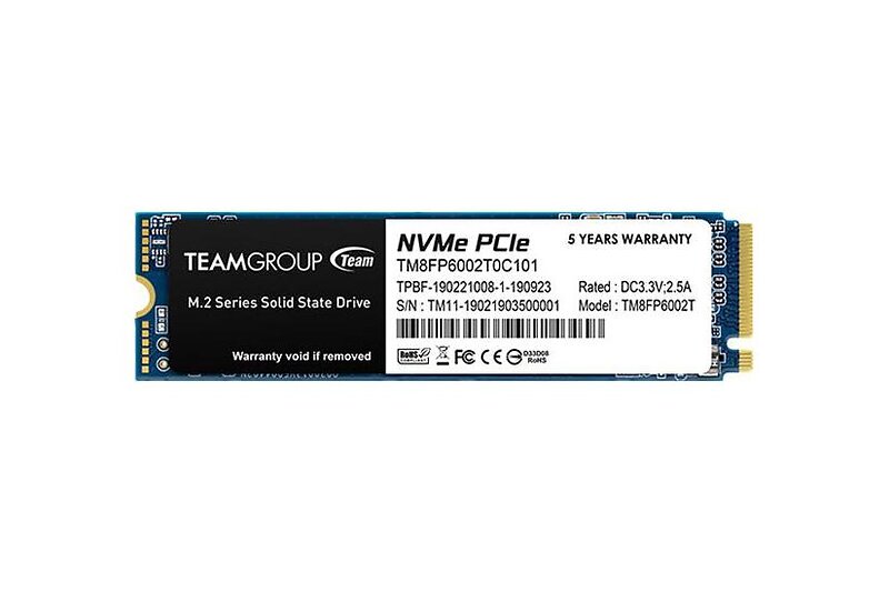 Team Group MP33 SSD 2TB PCIe 3,0 x4 (NVMe)
