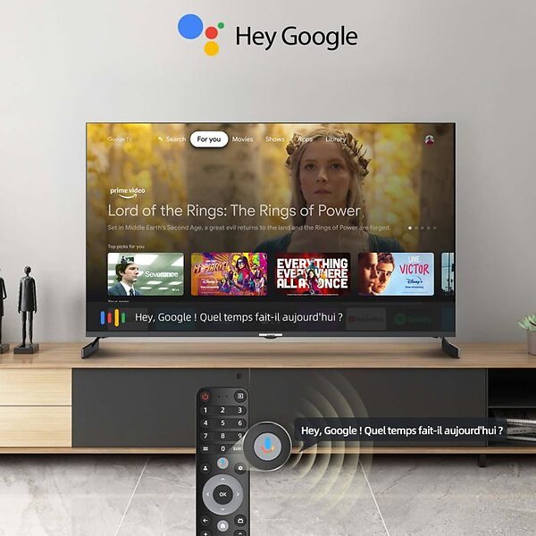 CHiQ 43" 4K Ultra HD QLED Google TV