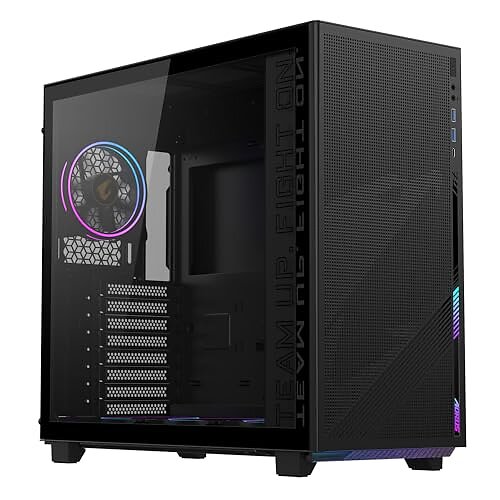 Gigabyte AORUS C400 GLASS (Svart/Transparent)