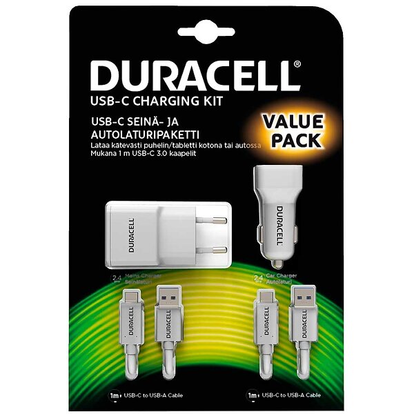 Duracell USB-C Charging Kit
