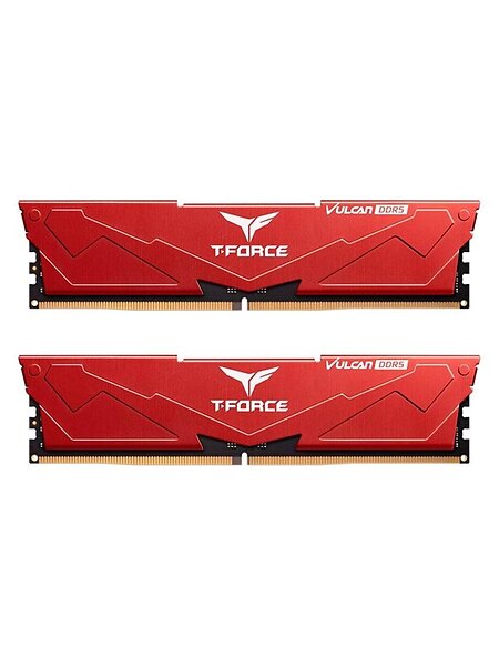 Team Group T-Force Vulcan Red DDR5 6400MHz 2x16GB (FLRD532G6400HC40BDC01)