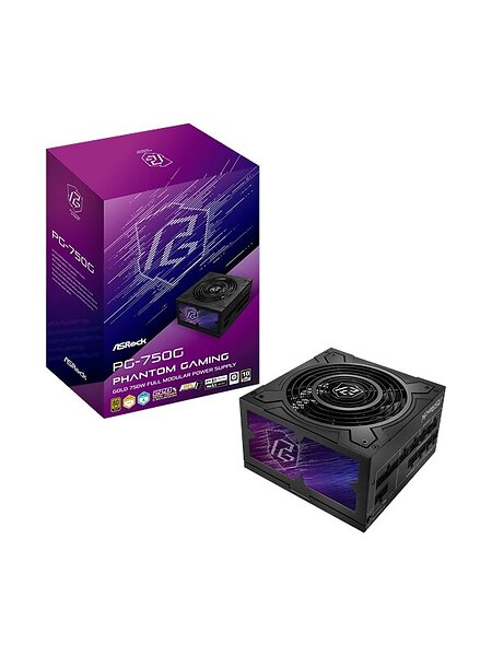 ASRock Phantom Gaming PG-750G ATX 3.1 80 Plus Gold 750W