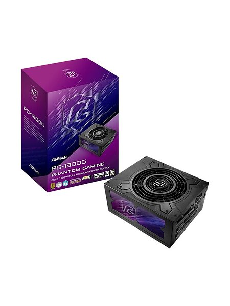 ASRock Phantom Gaming PG-1300G ATX 3.1 80 Plus Gold 1300W