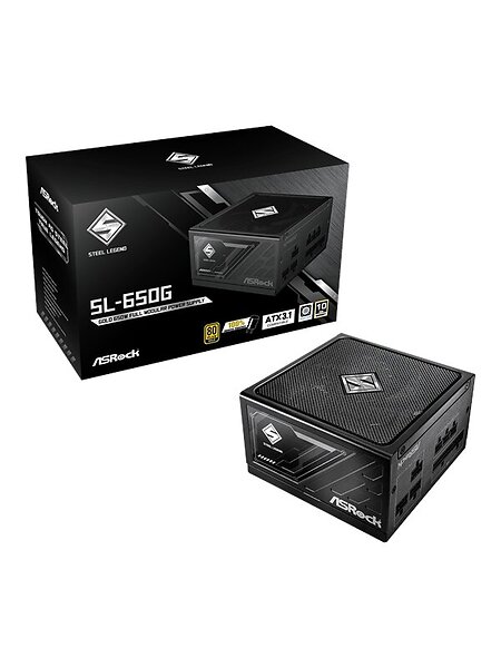 ASRock Steel Legend SL-650G ATX 3.1 80 Plus Gold 650W