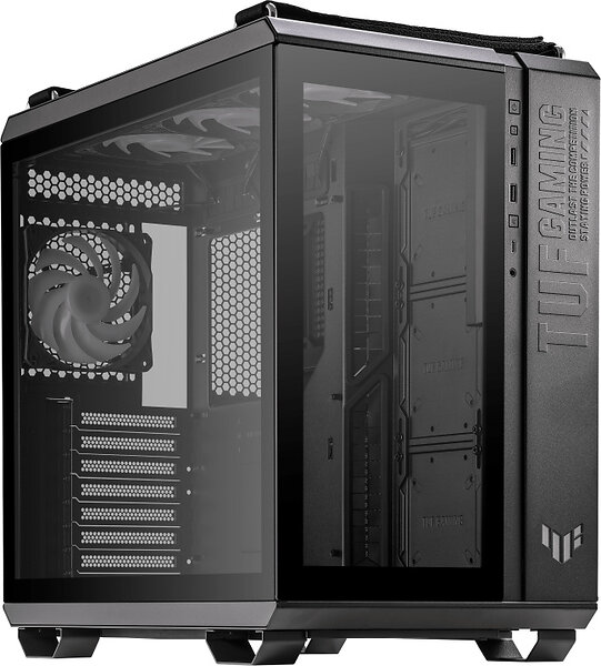 Asus TUF Gaming GT502 Plus (Svart/Transparent)